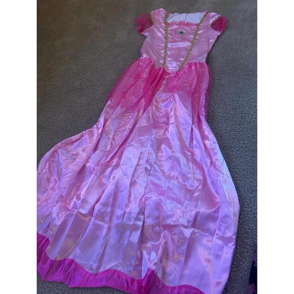 Junior kid size medium very long princess dress Halloween - Picture 1 of 5